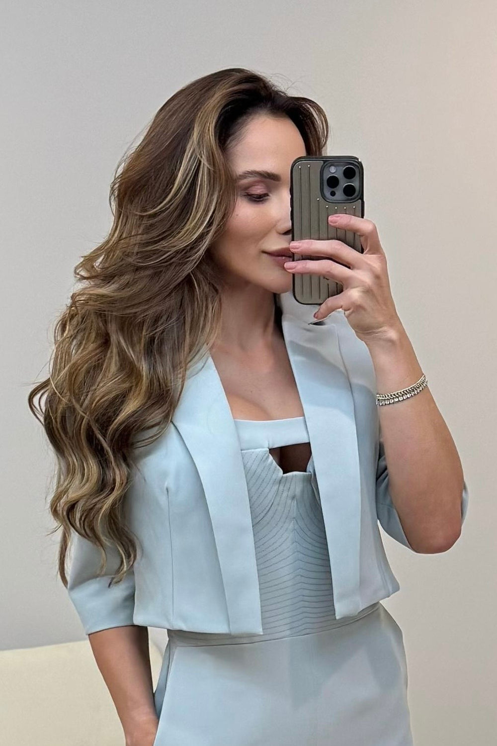 Cinea Crop Top Blazer