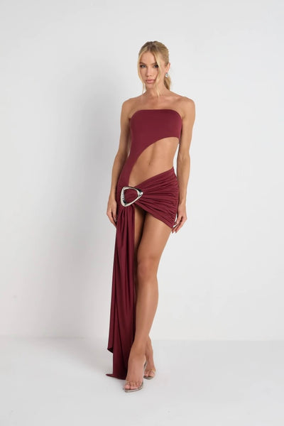 Vestido longo Liv