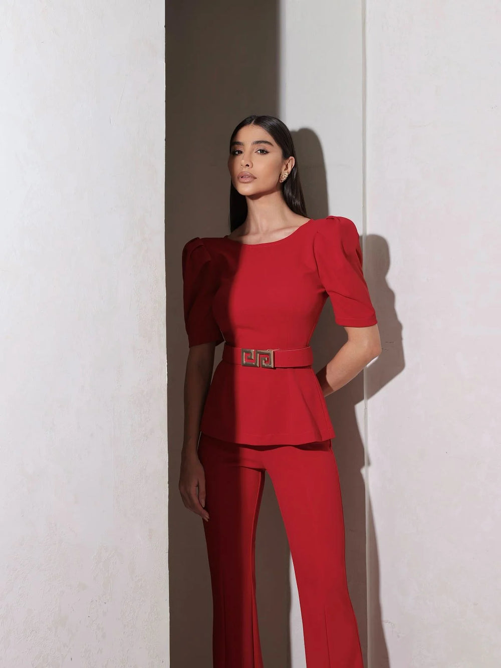 Jorja Outfit Set - Red