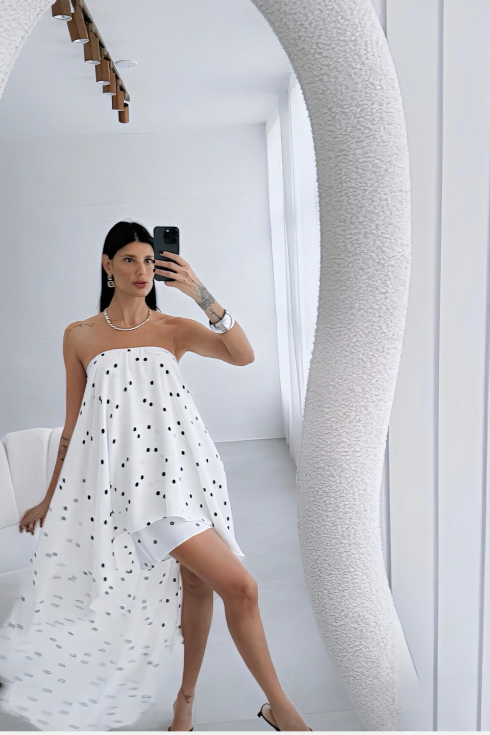 Polka dot dress