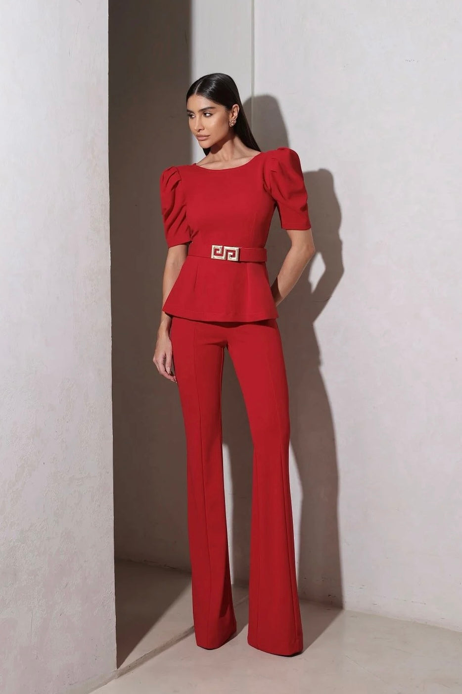 Jorja Outfit Set - Red