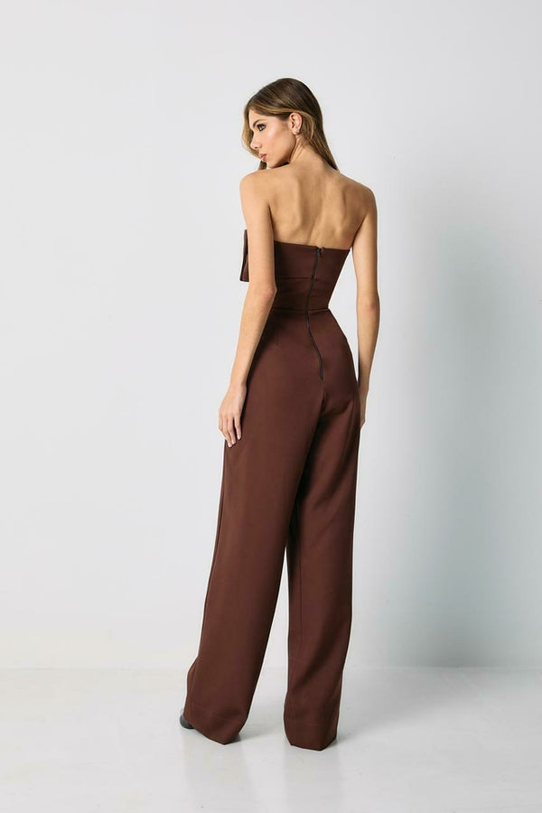 Carmela Jumpsuit - Brown