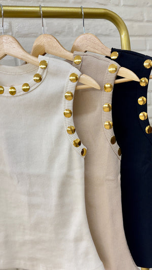 Embroidered Tank Tops