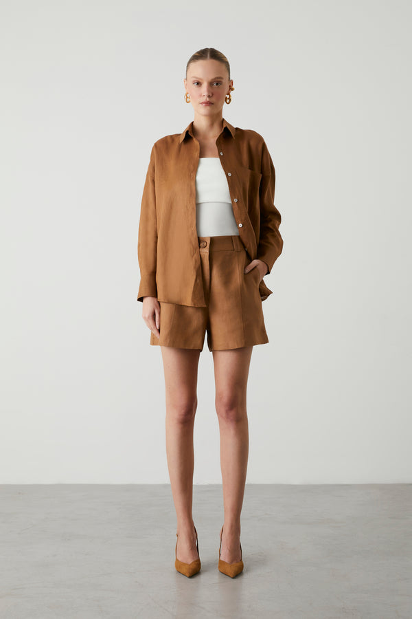 Chloe shorts linen