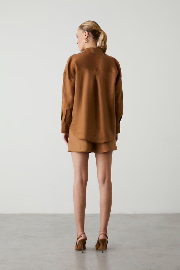 Chloe shorts linen