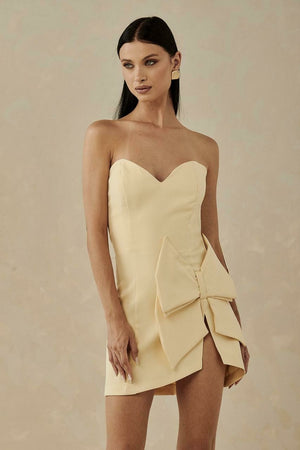 Zoe Dress - Yellow