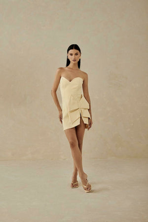 Zoe Dress - Yellow