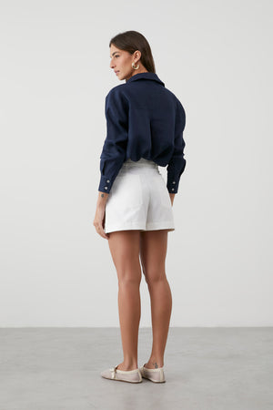 Chloe linen skirt