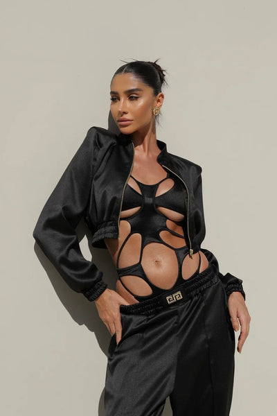 Conjunto de jaqueta e calça Kady