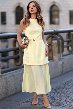 Linen dress