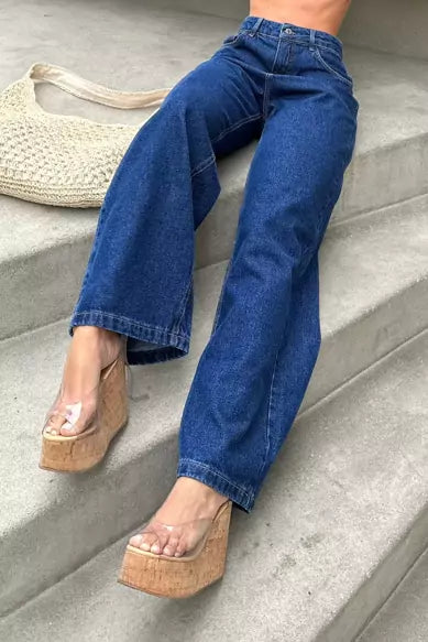 Calça Jeans Wide leg