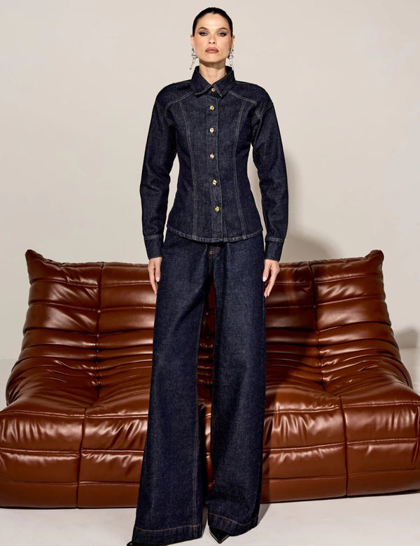 Charlotte Wide-Leg Jeans